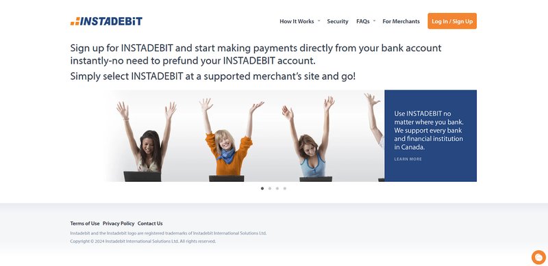 Un aperçu de casinos acceptant instadebit